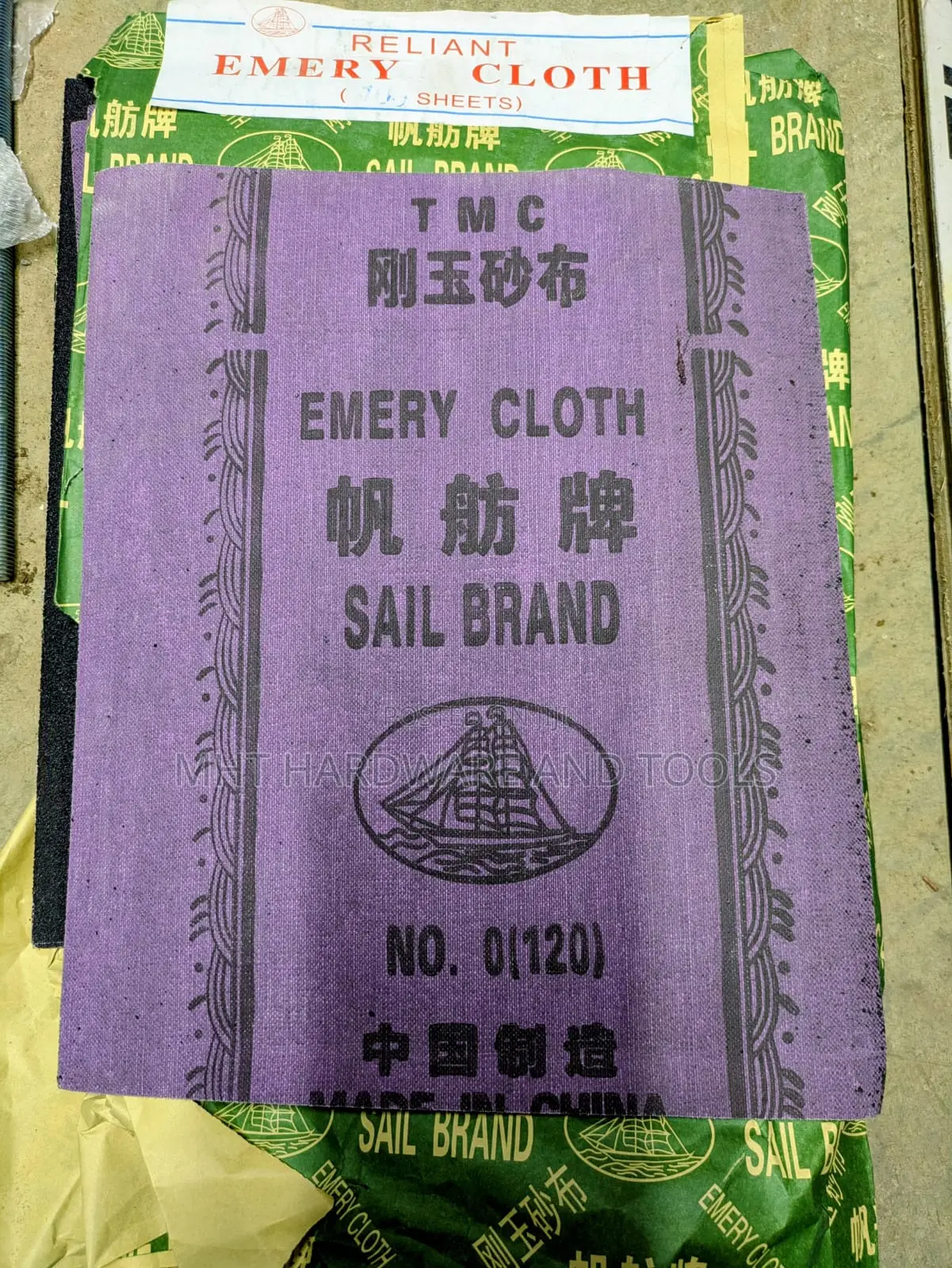 Sandpaper Emery Cloth Waterproof