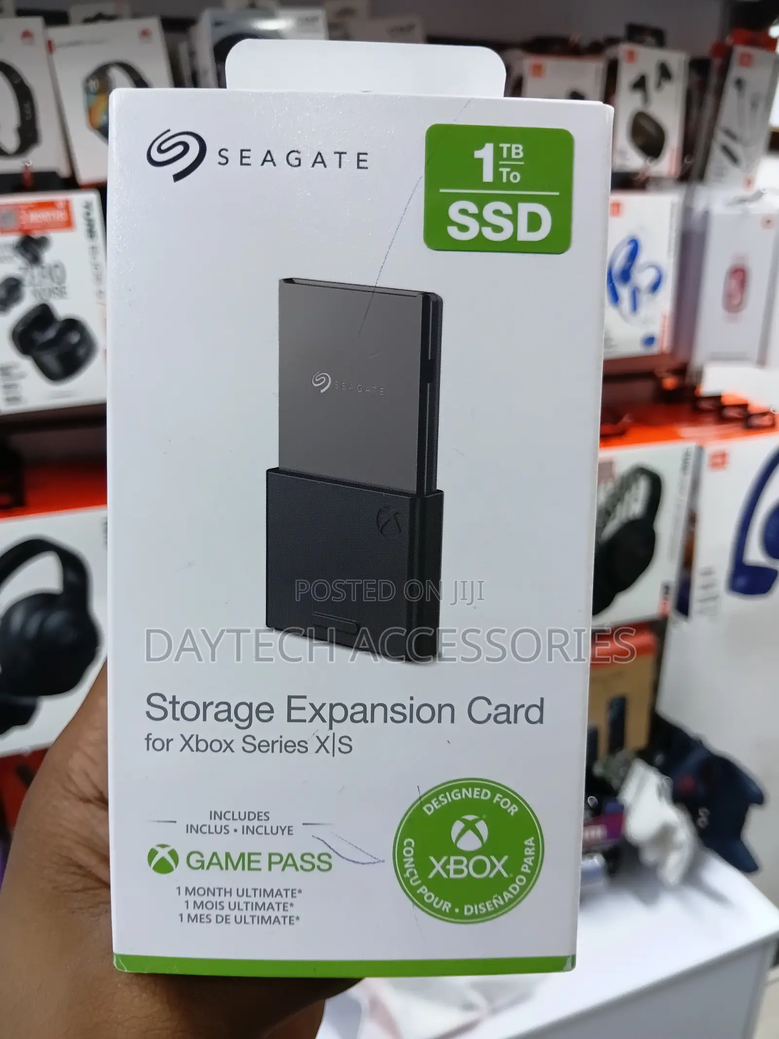 Seagate Storage Expansion Card for Xbox Series X|S 1tb of Capacity.