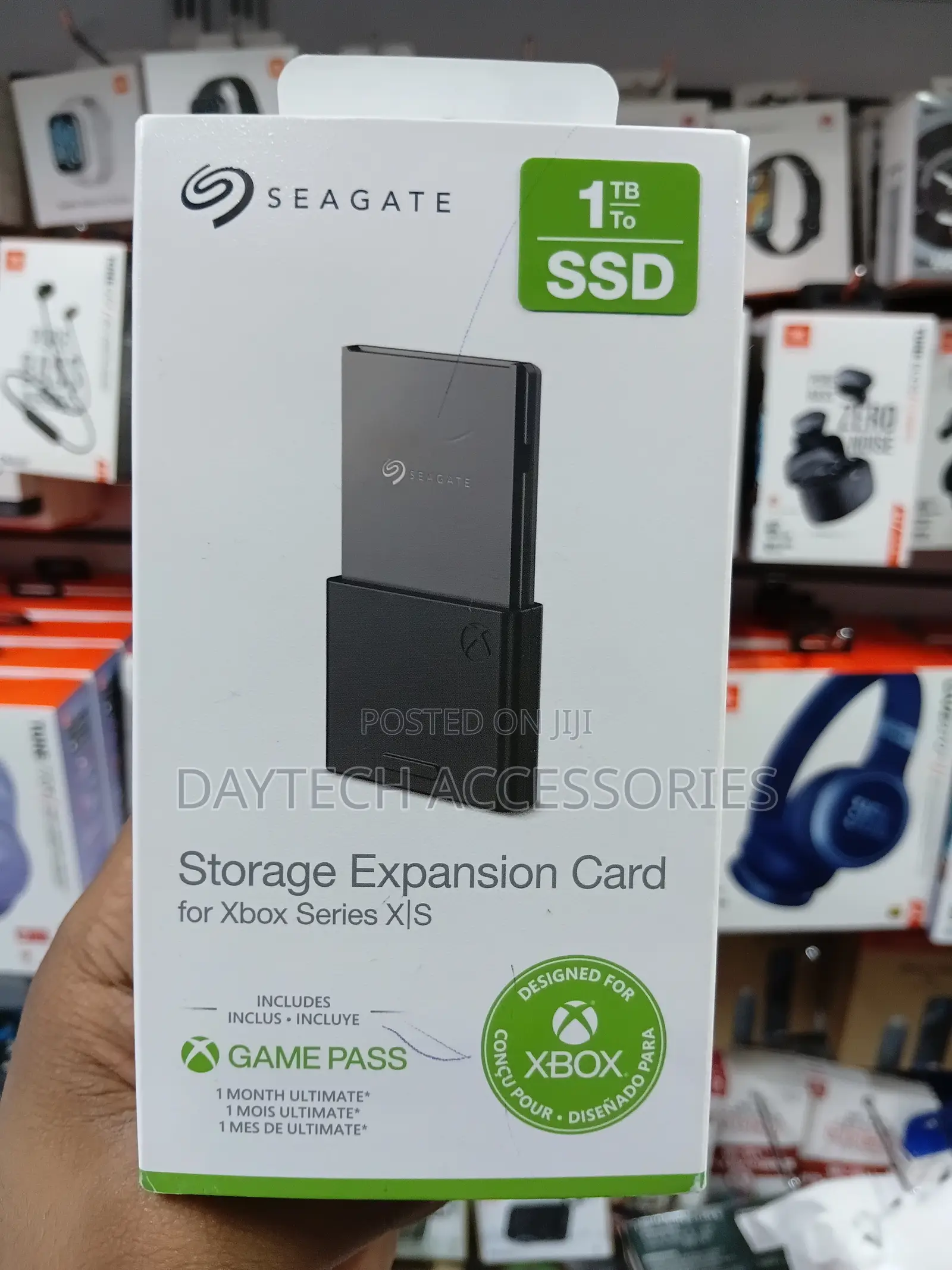 Seagate Storage Expansion Card for Xbox Series X|S 1tb of Capacity.