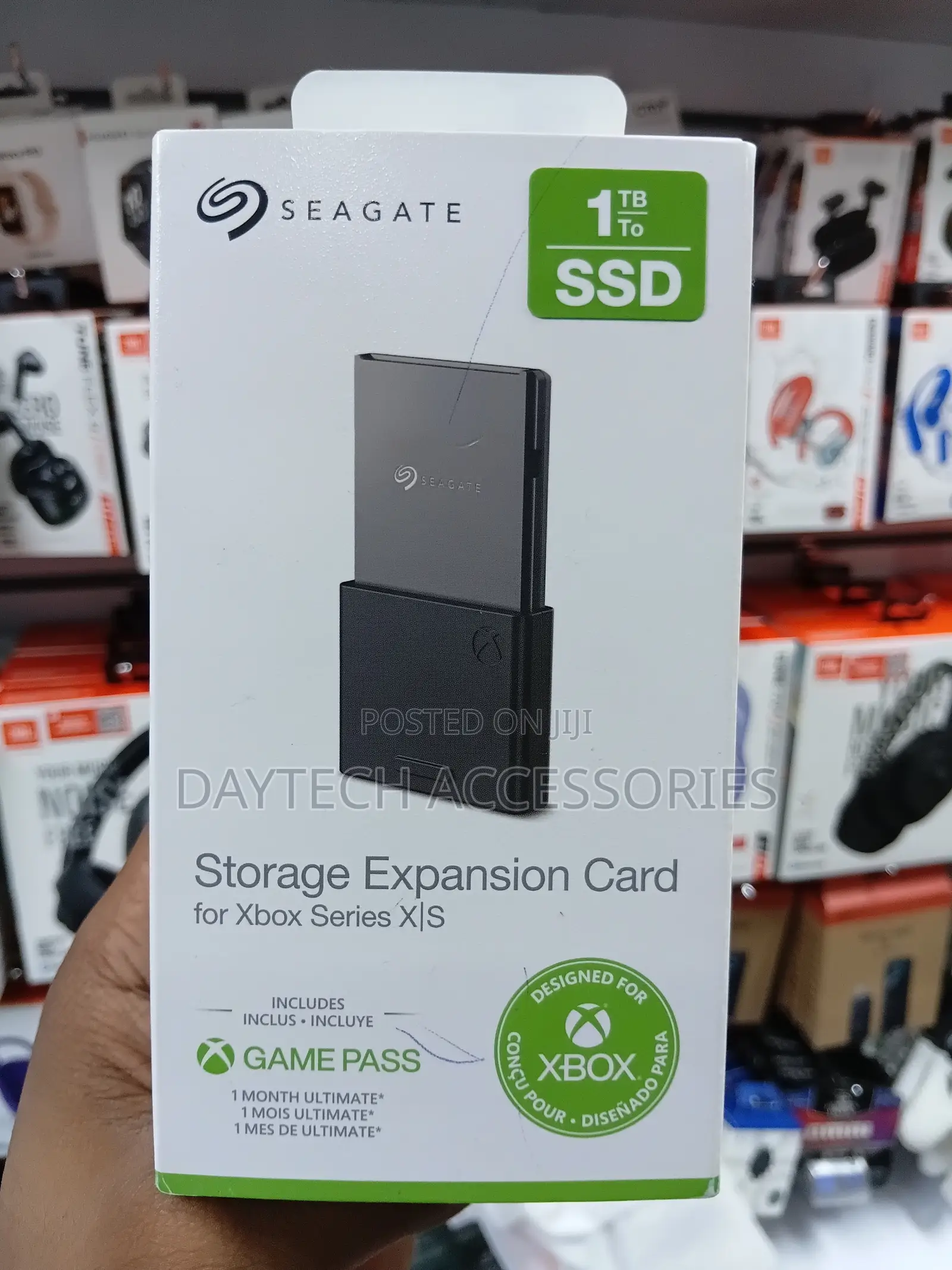 Seagate Storage Expansion Card for Xbox Series X|S 1tb of Capacity.