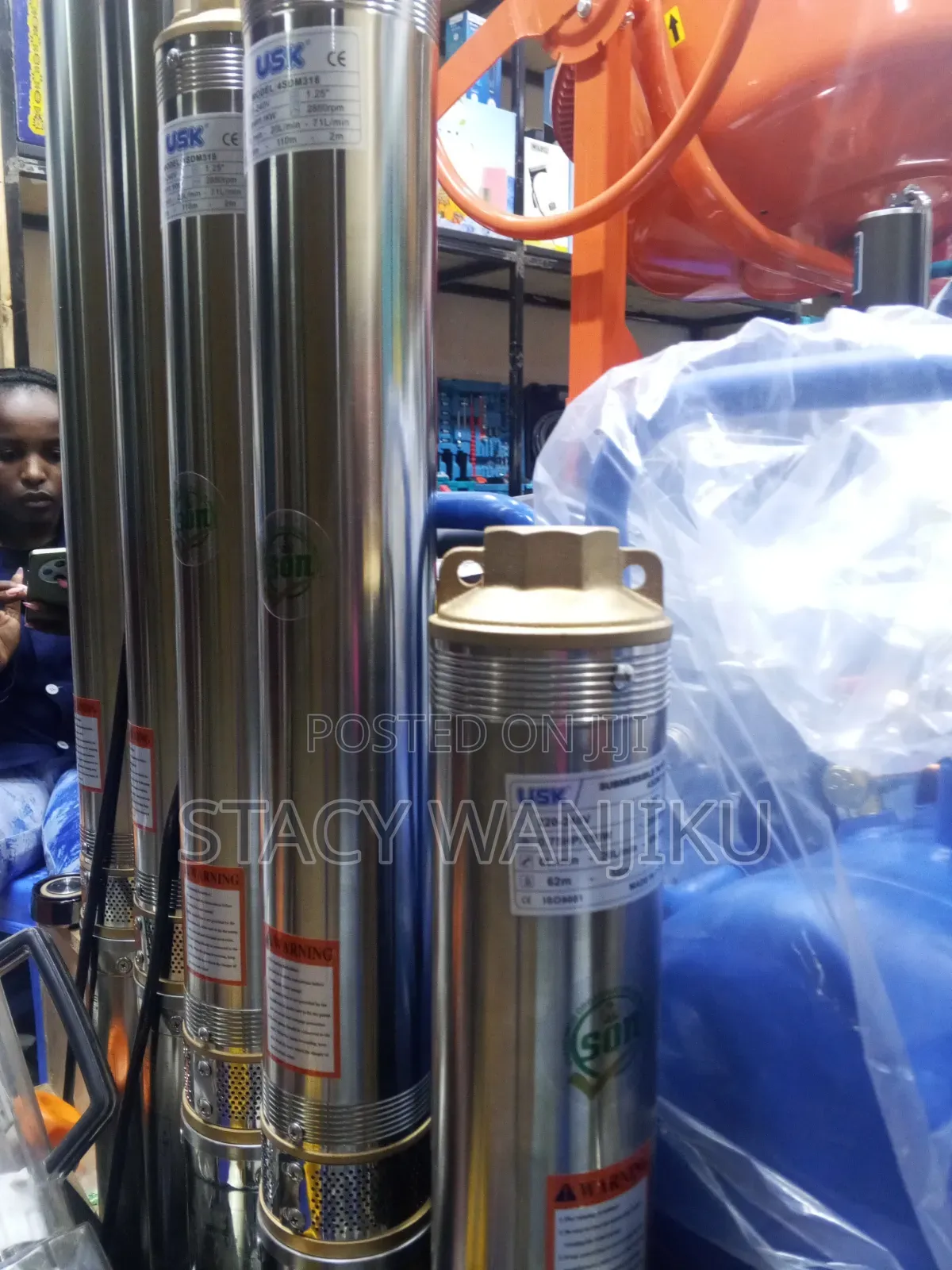 Electric 62 M Head Submersible Pump
