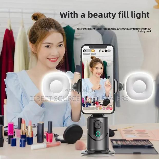 Plokama Smart Gimbal With Led Fill Light