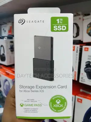 The Seagate 1tb Storage Expansion Card for Xbox Series X|S Consoles.
