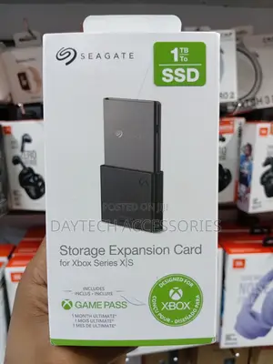 The Seagate 1tb Storage Expansion Card for Xbox Series X|S Consoles.