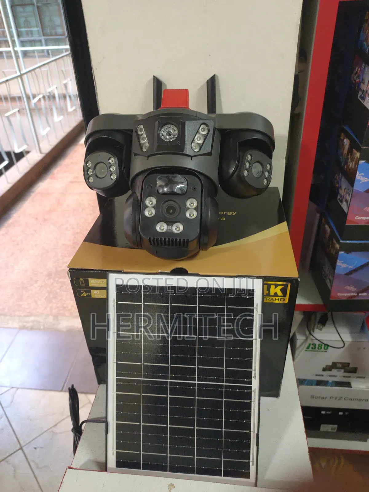 Outdoor Surveillance Cameras Outdoor 4g Solar Powered