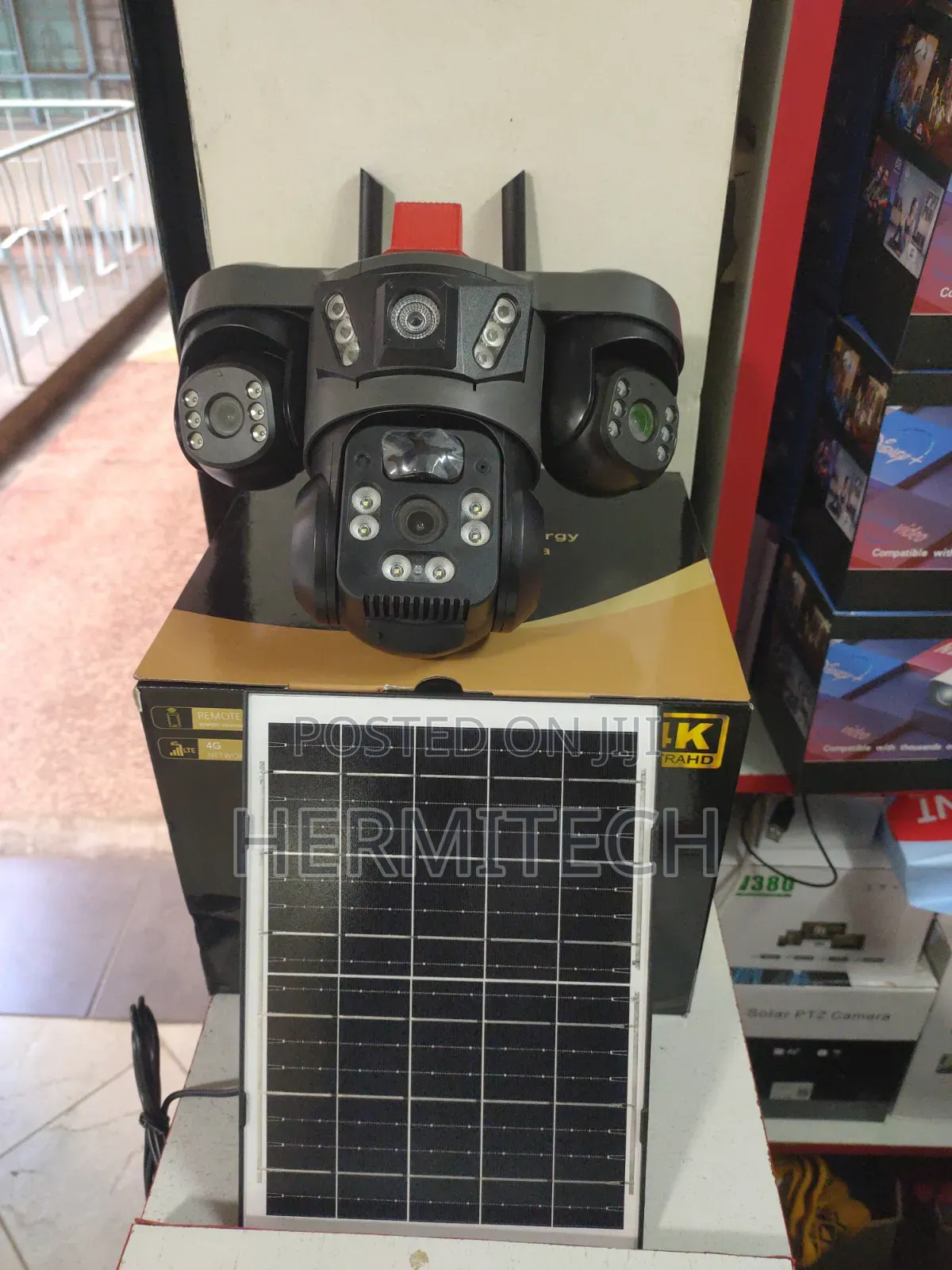 Outdoor Surveillance Cameras Outdoor 4g Solar Powered