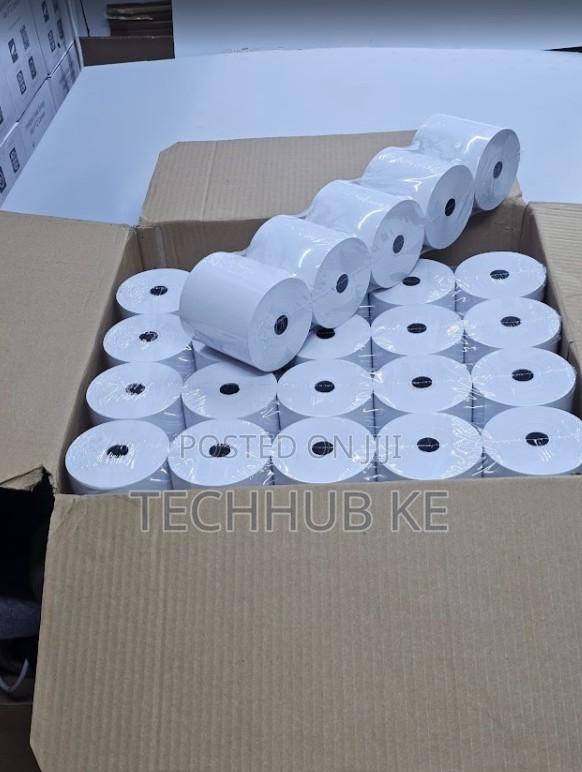 80mm Thermal Receipt Paper Rolls Fast Printing Clear Output - main view