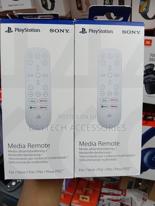 This Is a Sony Playstation 5 Media Remote - White