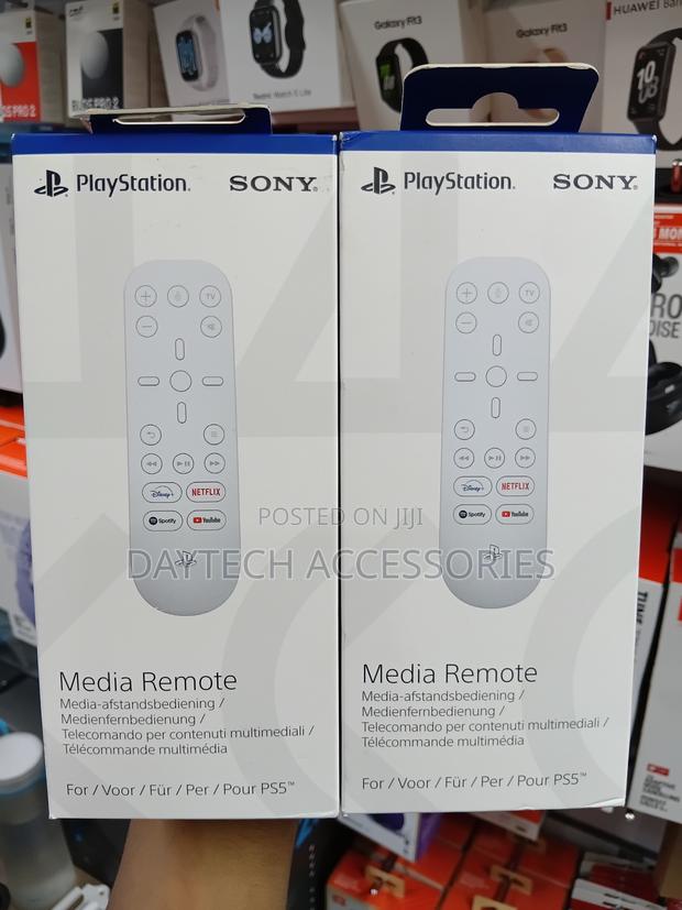 This Is a Sony Playstation 5 Media Remote - White - thumbnail 3