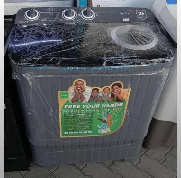 Syinix 10kg Top Load Twin Tub Washing Machine