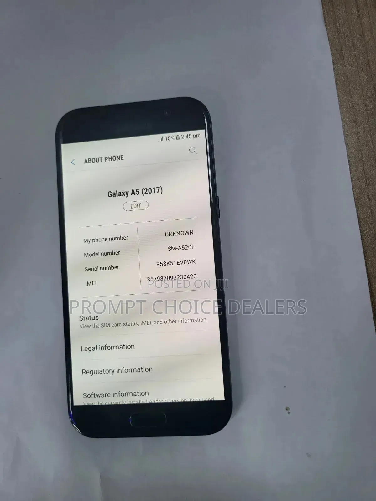 Samsung Galaxy A5 32 GB Black