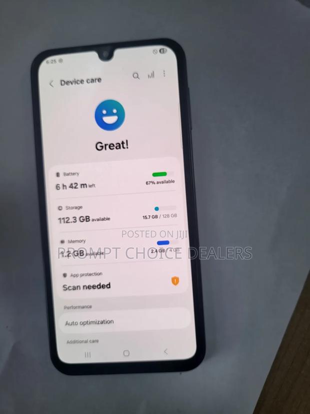 Samsung Galaxy A34 5G 128 GB Black - thumbnail 2