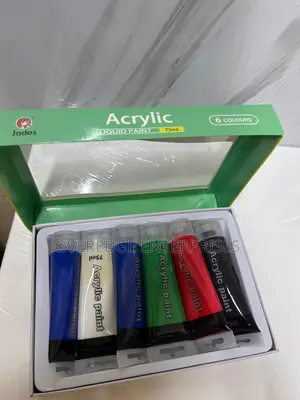 Packed Acrylic Paints for Artists