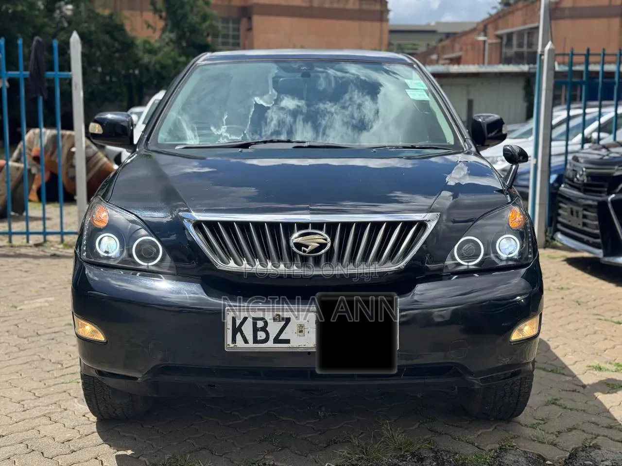 Toyota Harrier 2007 Black