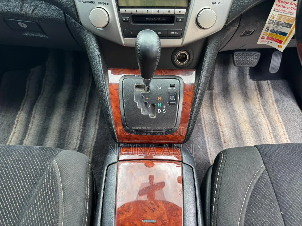 Toyota Harrier 2007 Black