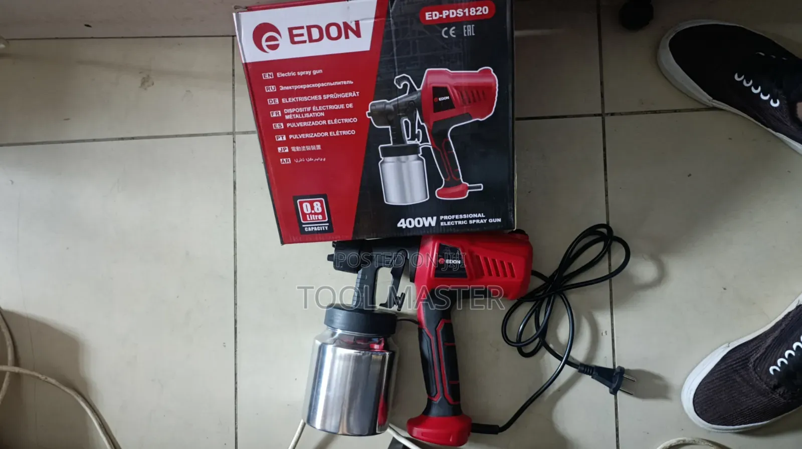 400watts Edon Electric Paint Spray/Edon Corded Electric Sprayer