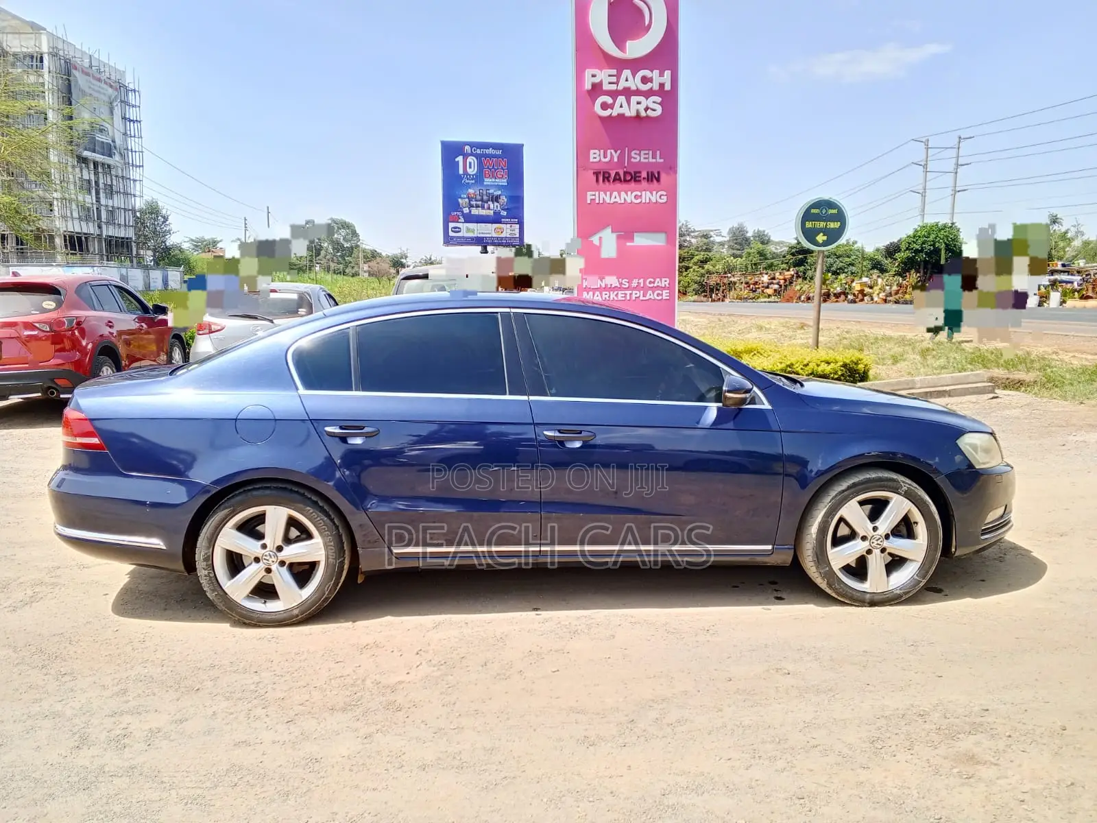 Volkswagen Passat 2012 Blue