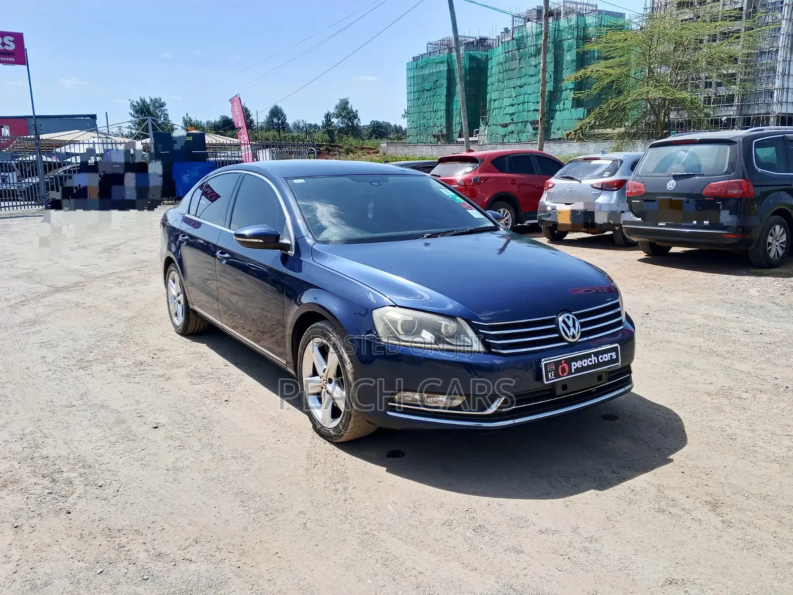 Volkswagen Passat 2012 Blue