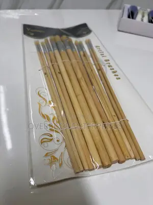 Art Wooden Brushes Available