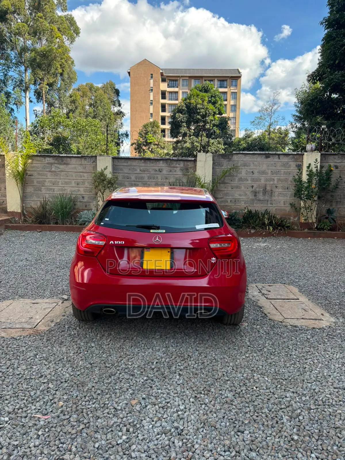 Mercedes-Benz A-Class 2014 Red