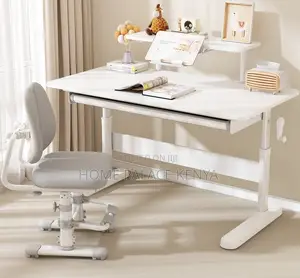 Workstation: Height Adjustable Home Table With Monitor Stand