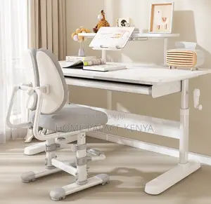 Workstation: Height Adjustable Home Table With Monitor Stand