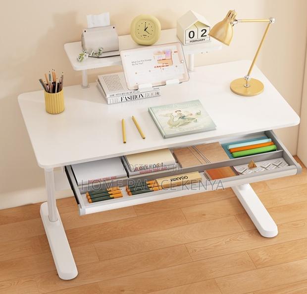 Workstation: Height Adjustable Home Table With Monitor Stand - thumbnail 5