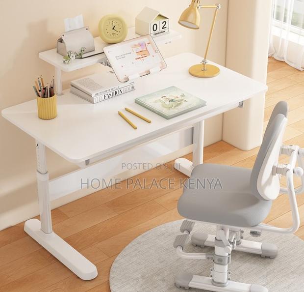 Workstation: Height Adjustable Home Table With Monitor Stand - thumbnail 6
