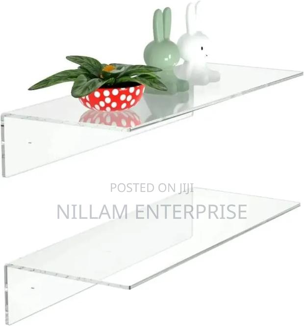 Acrylic Floating Shelf 40cm - thumbnail 4
