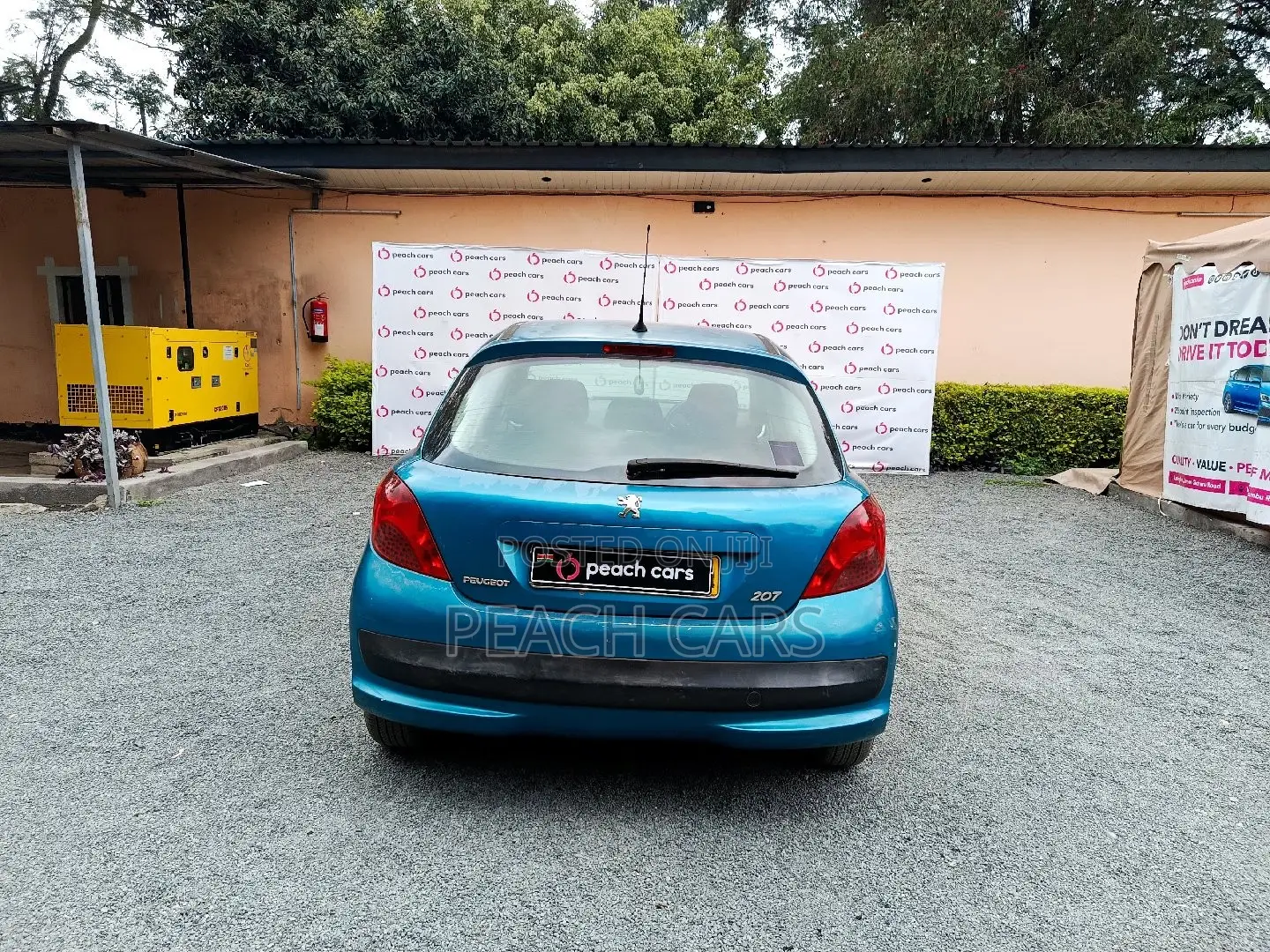 Peugeot 207 2007 Blue