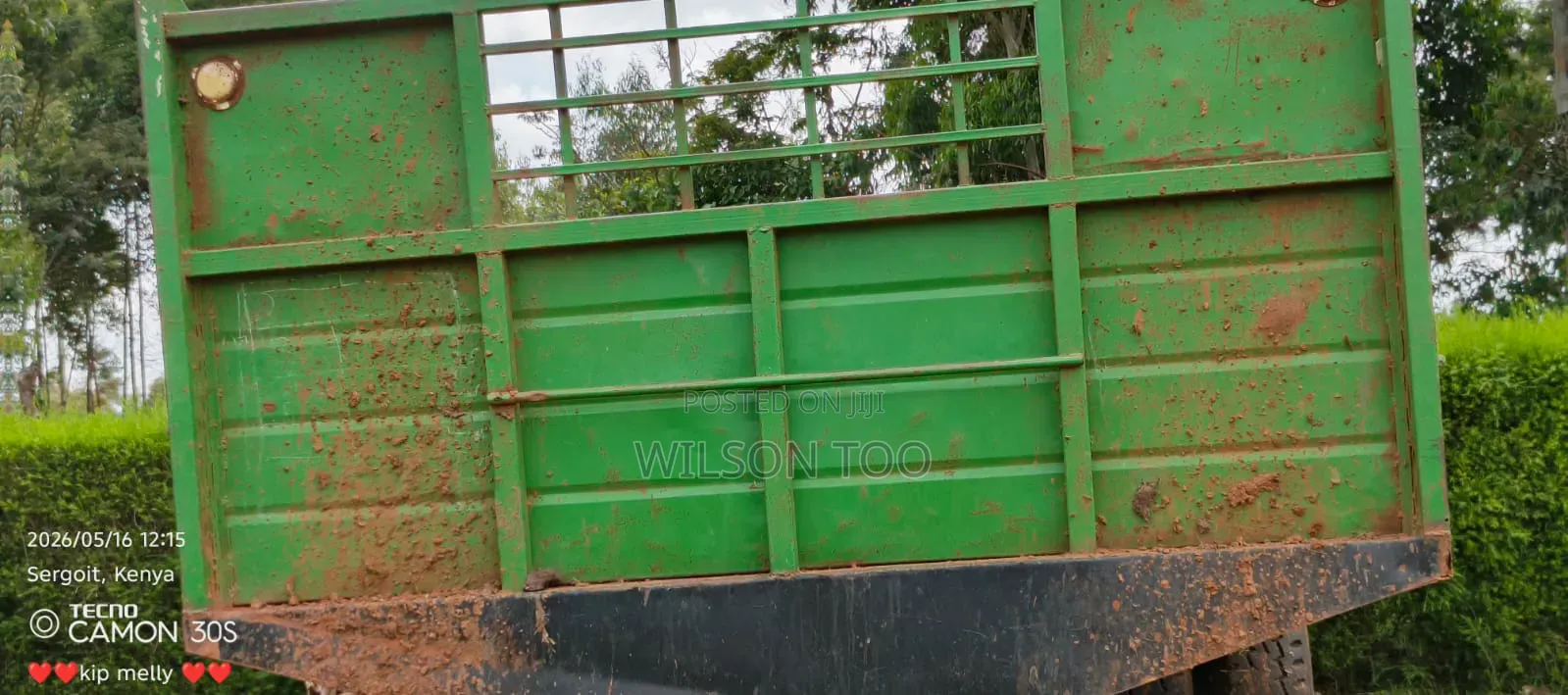 John Deere 8 Tonnes Trailer