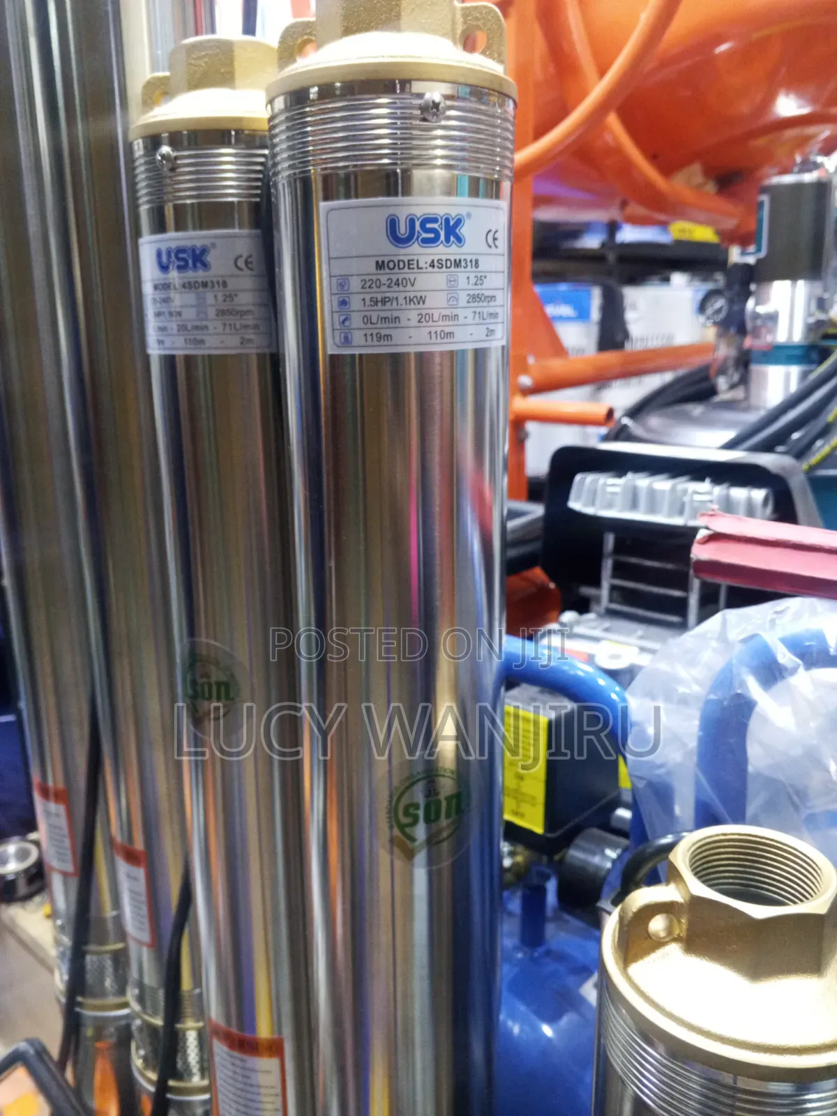 Ideal 119 M Well Pump/ Quality 1.5hp Pump