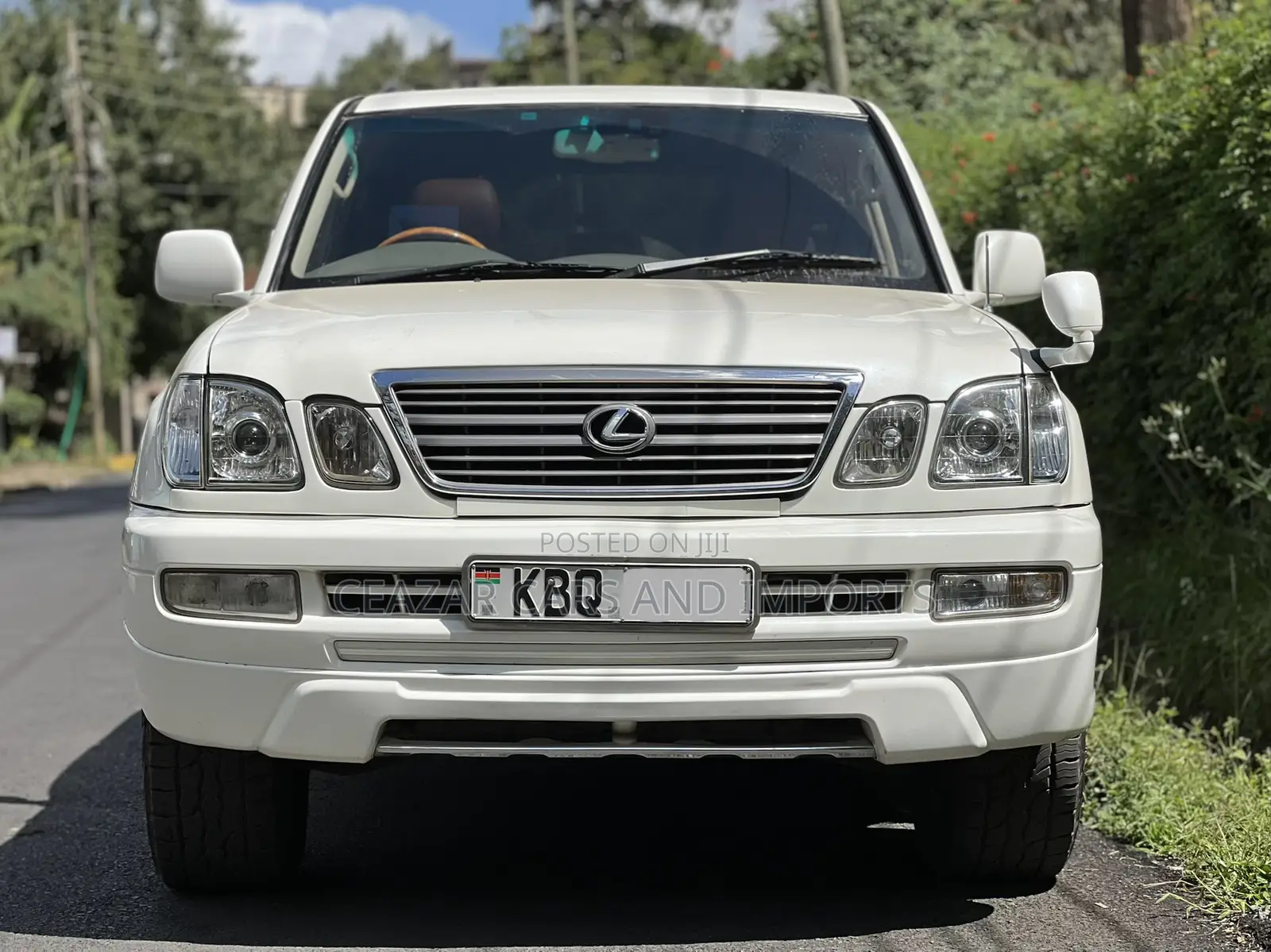 Toyota Land Cruiser Cygnus 4.7 2005 White