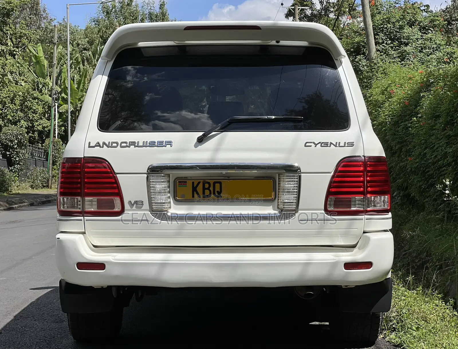 Toyota Land Cruiser Cygnus 4.7 2005 White