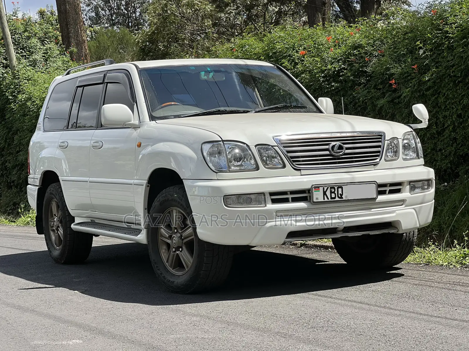 Toyota Land Cruiser Cygnus 4.7 2005 White