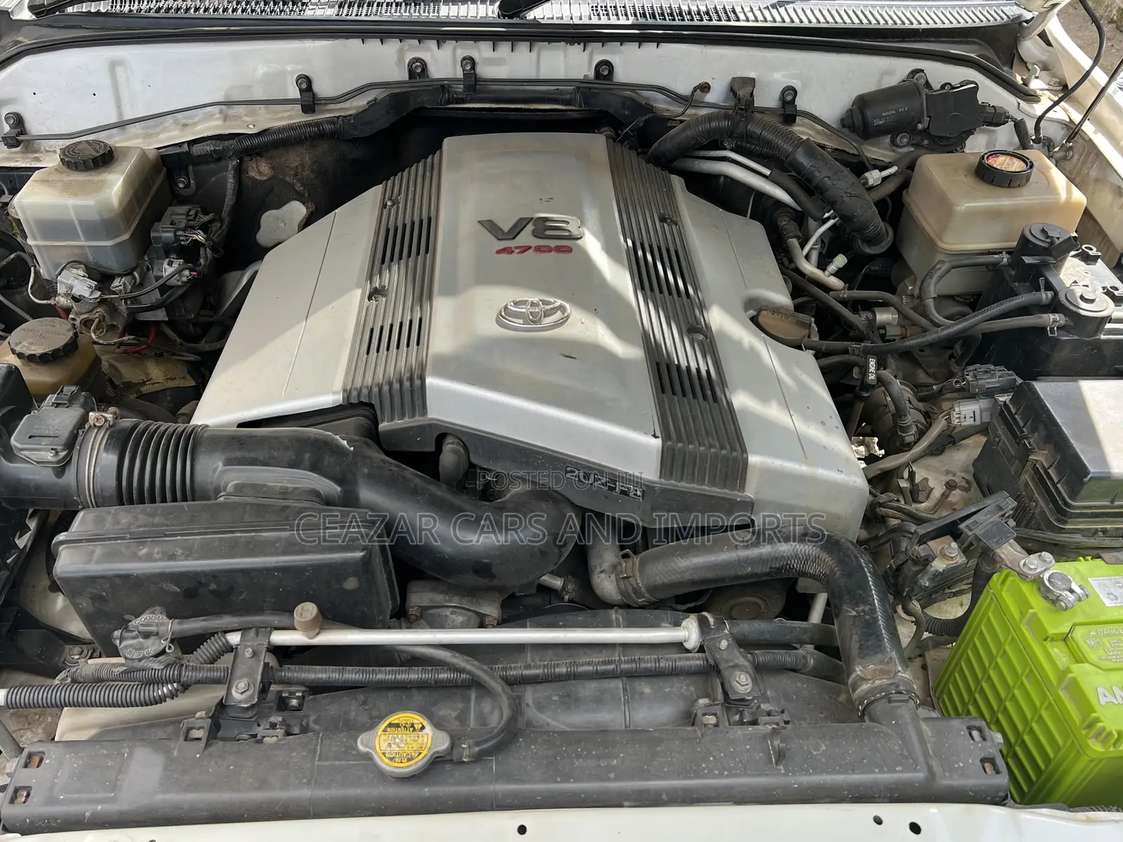 Toyota Land Cruiser Cygnus 4.7 2005 White