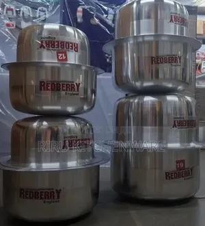 Redberry Brand Aluminium Cooking Pots