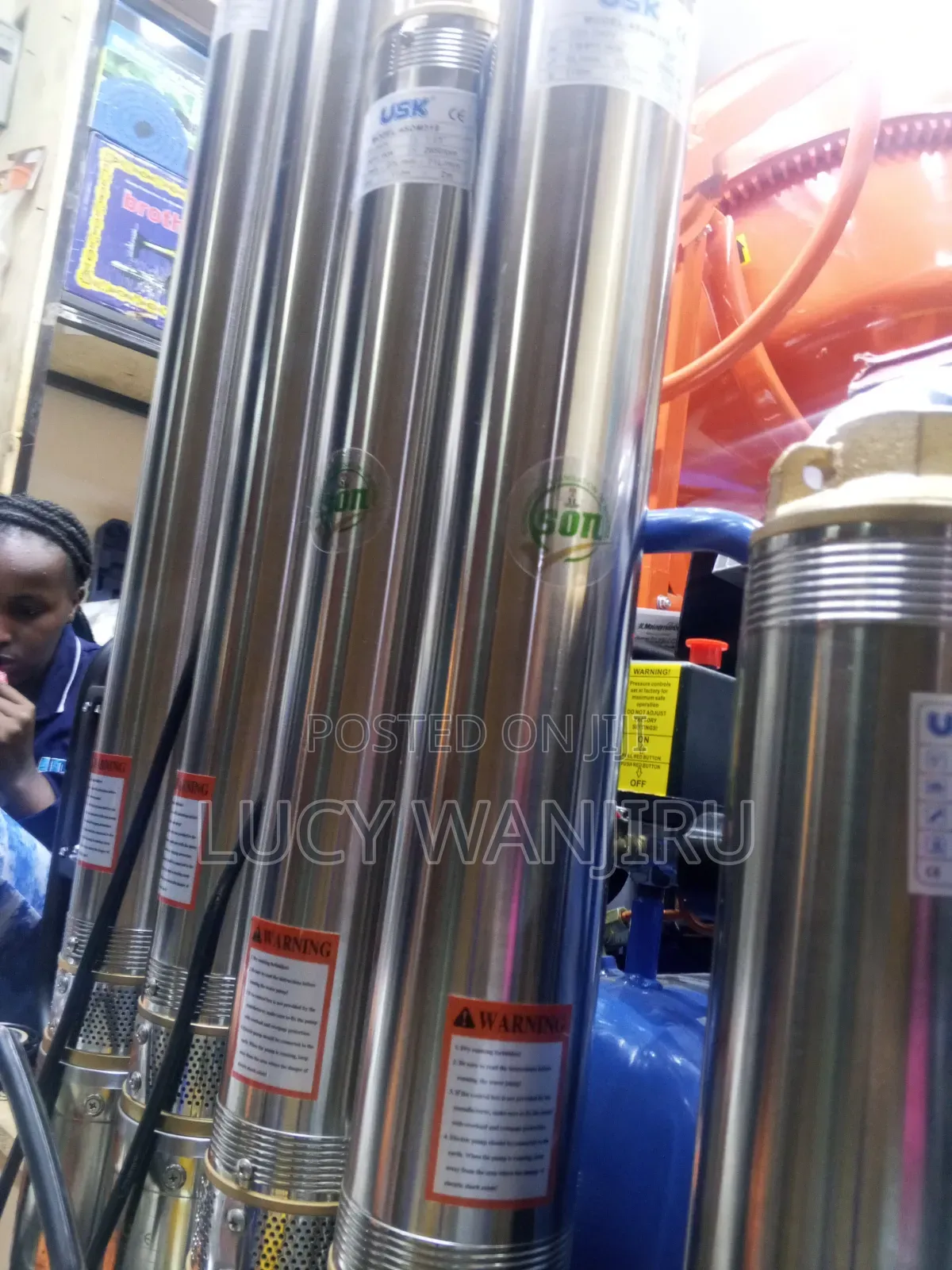 Usk 2850 RPM Submersible Pump