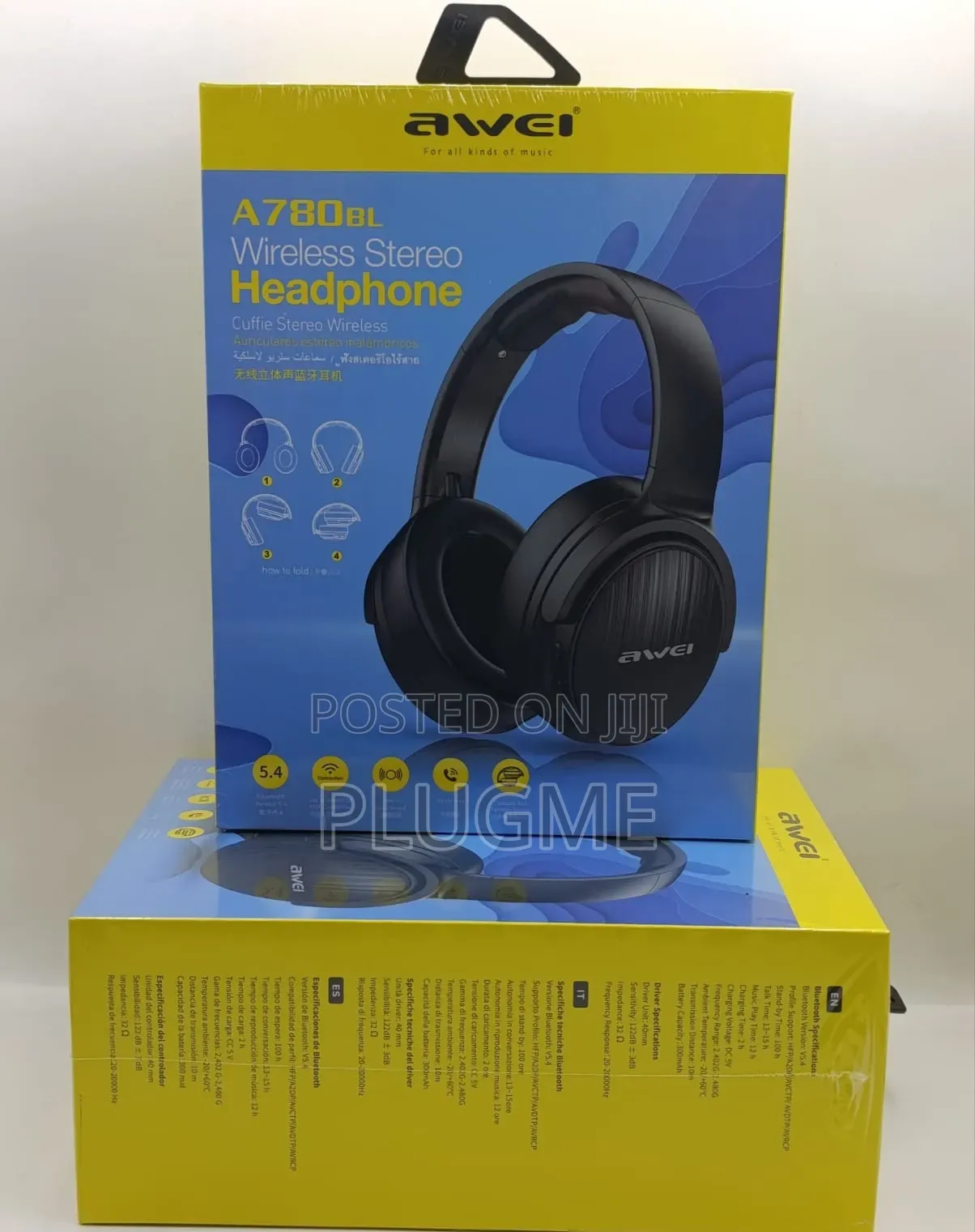 Awei Headphones A780bl
 Bluetooth Version 5.4