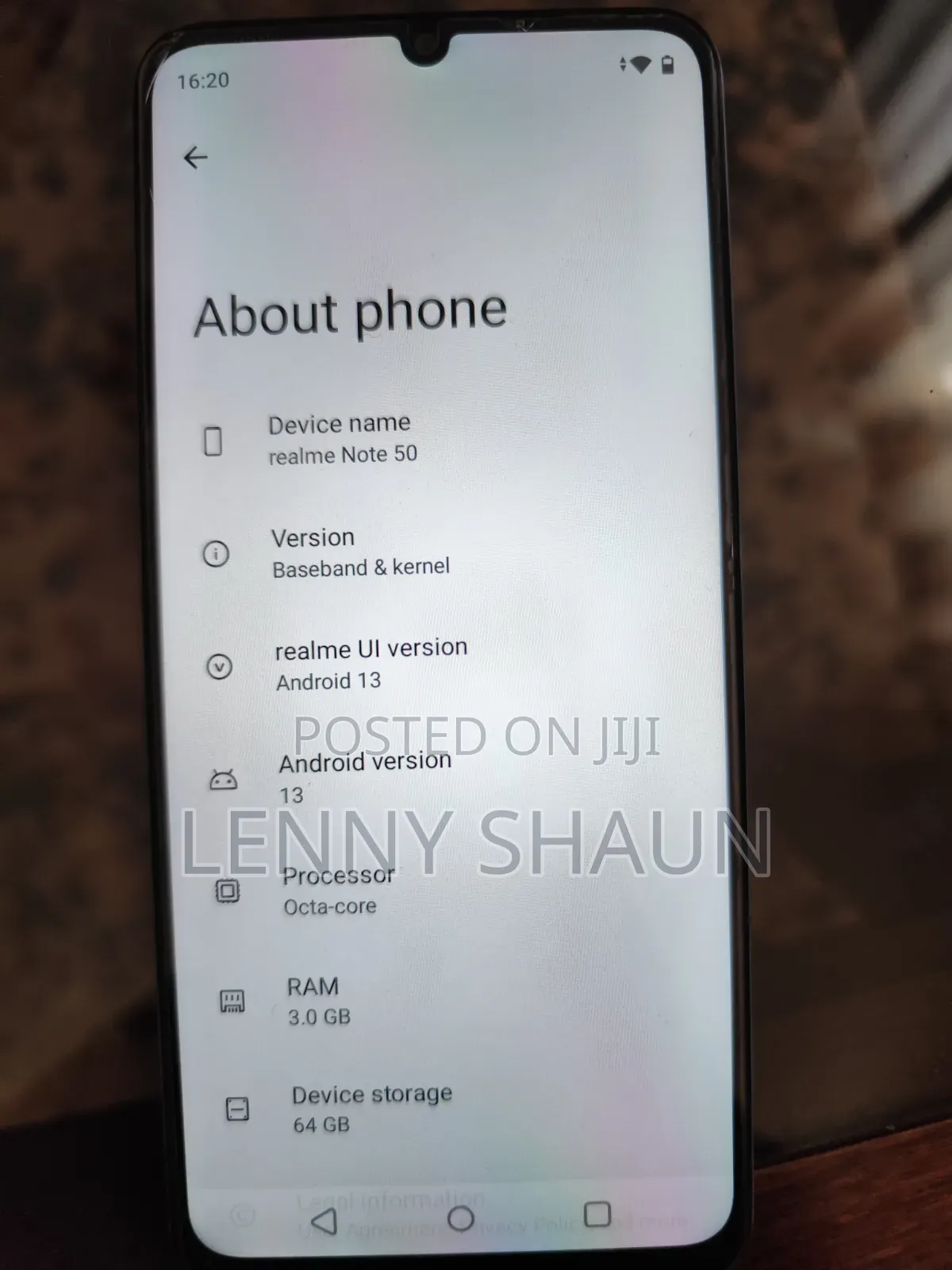 Realme Note 50 64 GB Blue
