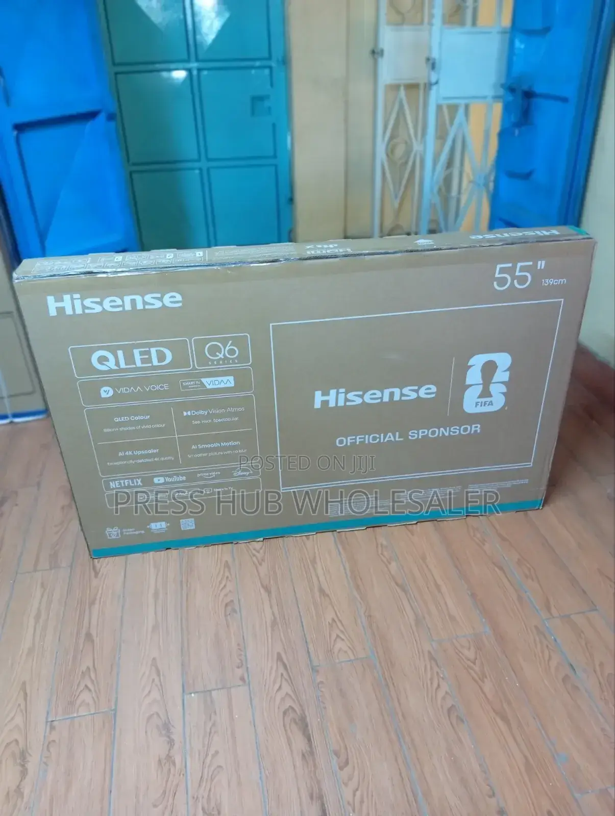 Hisense 55 Inch Qled Uhd Smart Tv - Brand New Boxed