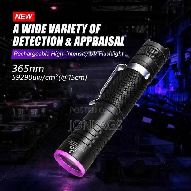 Multipurpose Uv 365 Nm Forensic Grade Flashlight