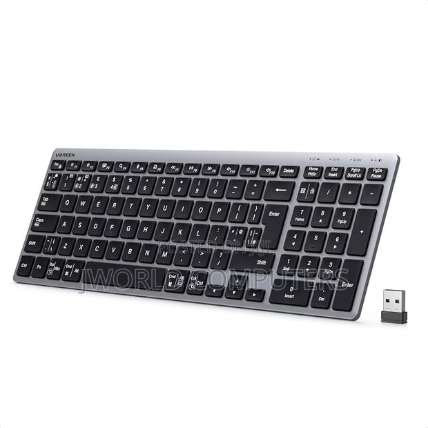Wireless Chocolate Membrane Keyboard