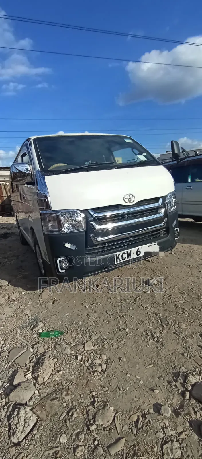 Toyota HiAce 2012 White