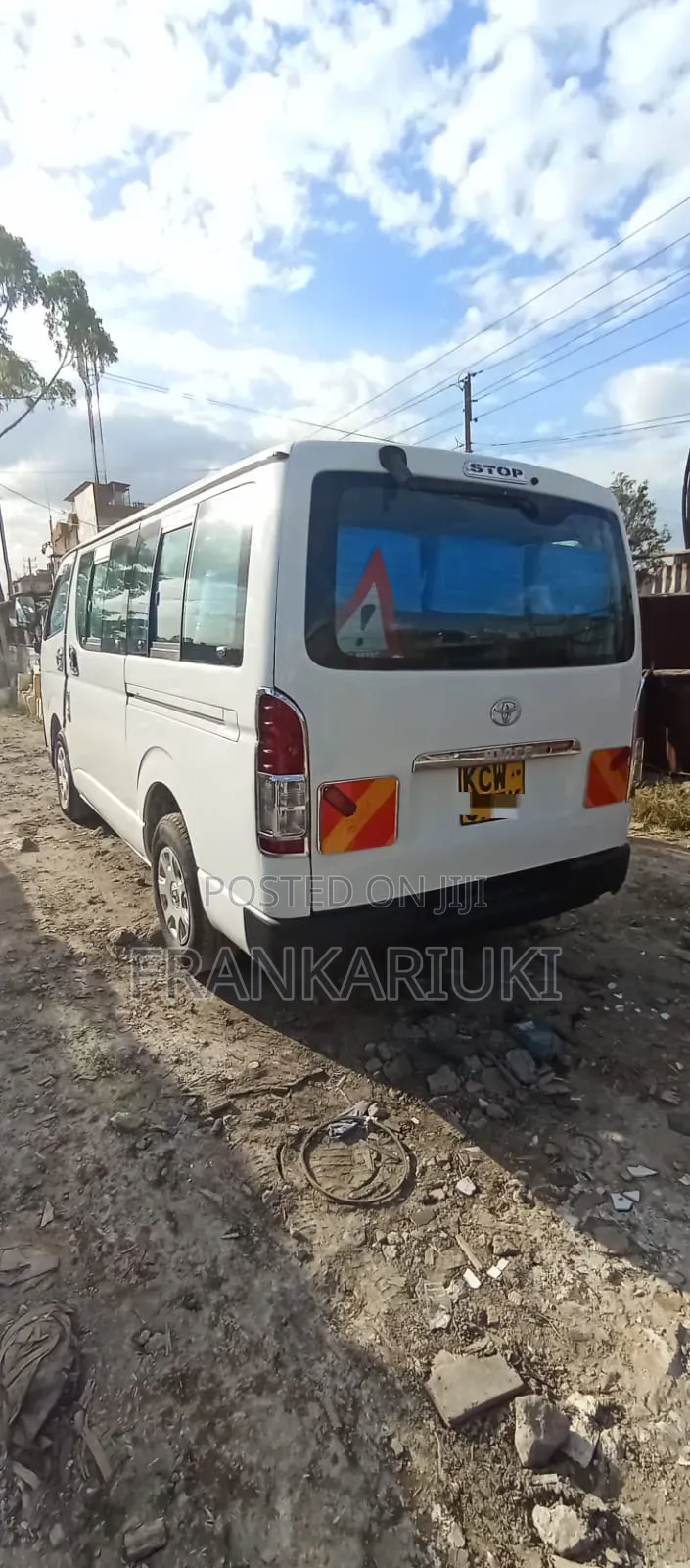Toyota HiAce 2012 White
