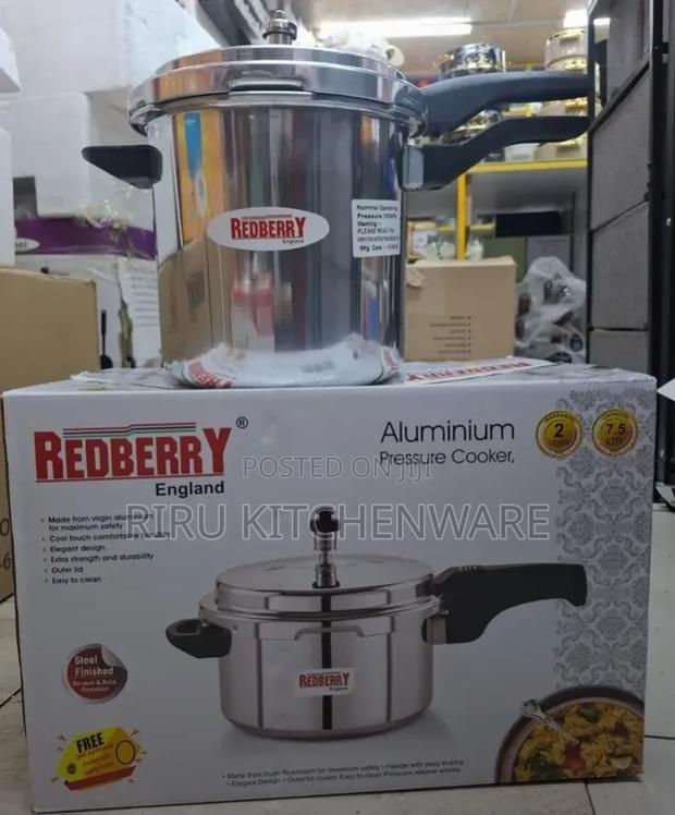 Redberry Aluminium Pressure Cooker.