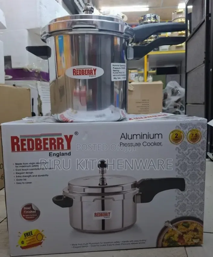 Redberry Aluminium Pressure Cooker.