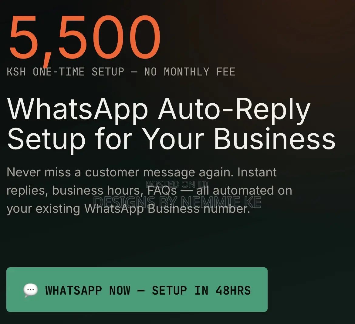 Whatsapp Auto-Reply Setup for Business — Never Miss a Customer Message