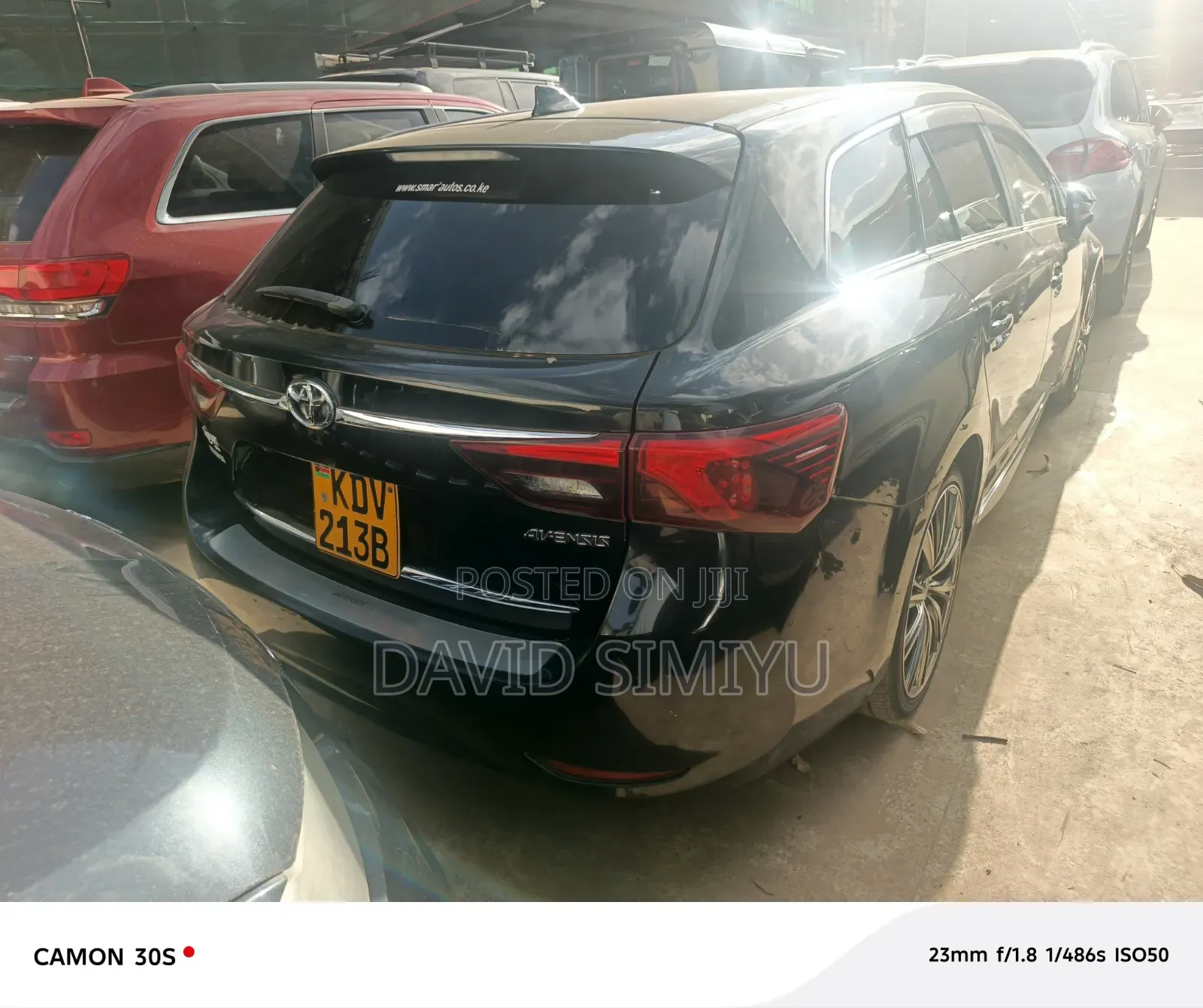 Toyota Avensis 2018 Black
