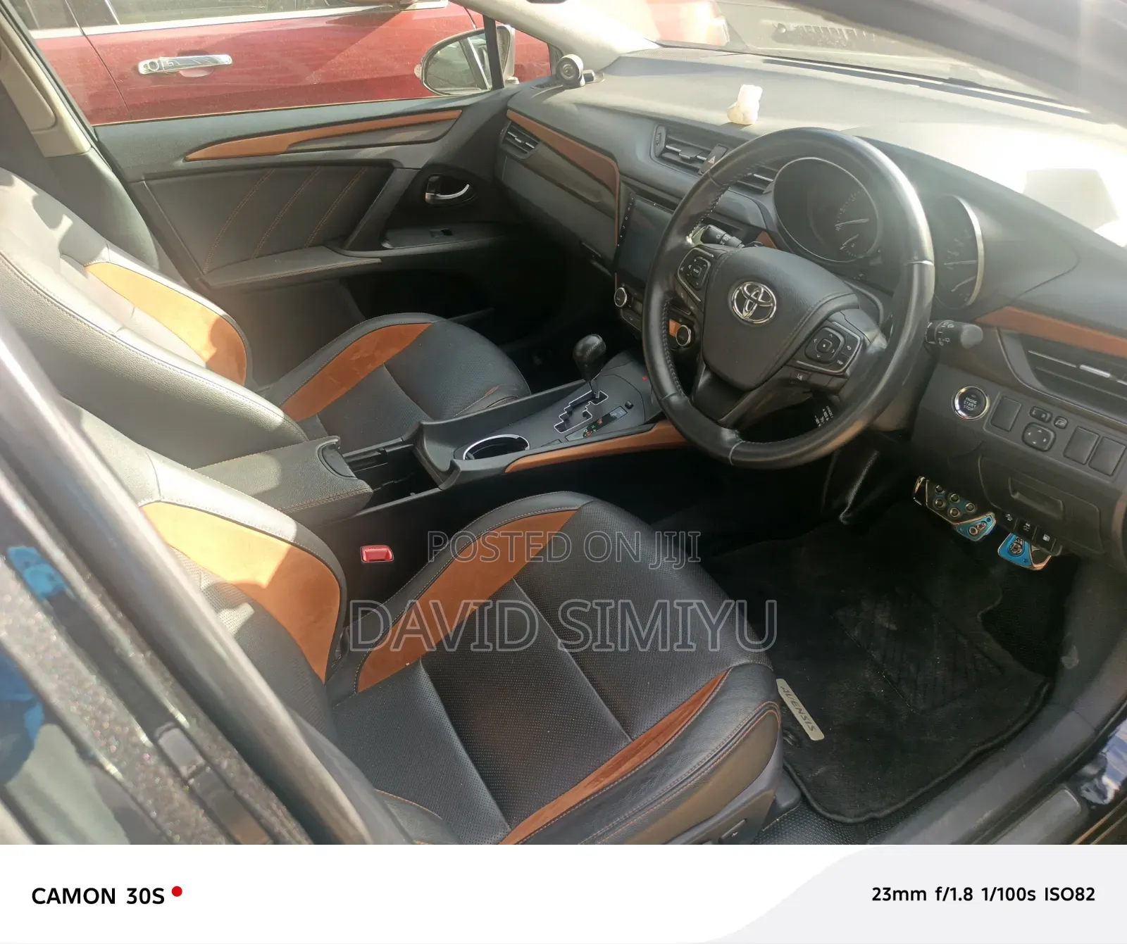 Toyota Avensis 2018 Black